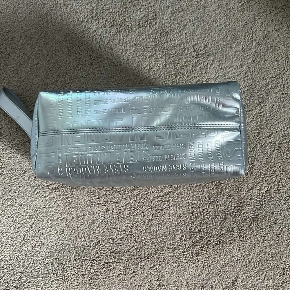 Steve Madden Cosmetic Bag - Large double sided zipper compartment